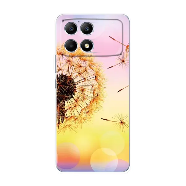 Чехол с принтом «Одуванчик» для Xiaomi POCO F6