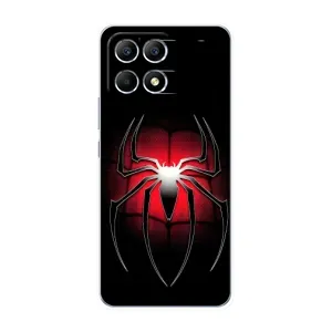 Чехол с человеком пауком для Xiaomi POCO F6 - (AlphaPrint)
