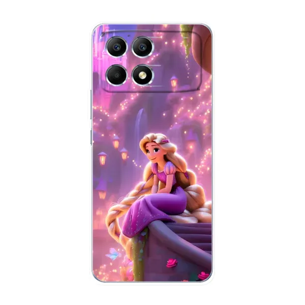 Чехол с принтом «Рапунцель в замке» для Xiaomi POCO F6 Чехол с принтом «Рапунцель в замке» для Xiaomi POCO F6