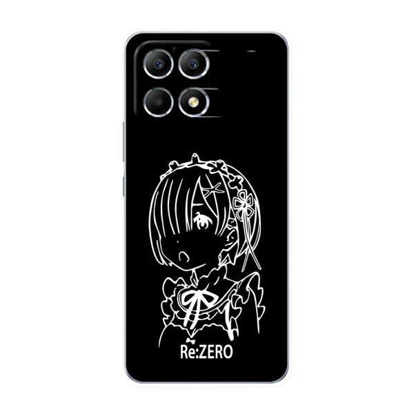 Чохол з принтом «Re: Zero» для Xiaomi POCO F6 Чохол з принтом «Re: Zero» для Xiaomi POCO F6