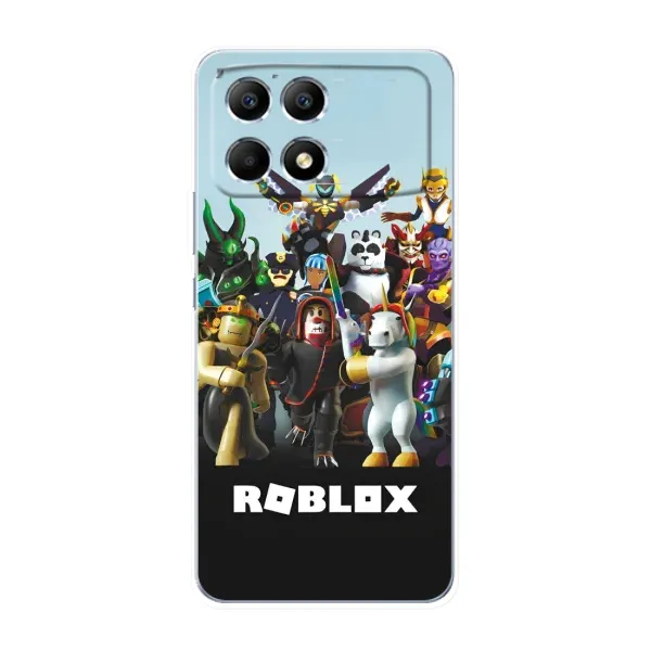 Чехол с принтом «ROBLEX» для Xiaomi POCO F6 Чехол с принтом «ROBLEX» для Xiaomi POCO F6