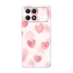 Чохол з розовим принтом для Xiaomi POCO F6