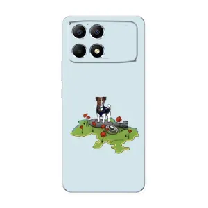 Чохли з картинкою собаки Патрон для Xiaomi POCO F6 (AlphaPrint) (Сапер Пес)