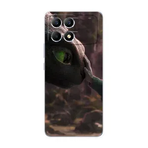 Чехол как приручить дракона на Xiaomi POCO F6 (Сцена с драконом)