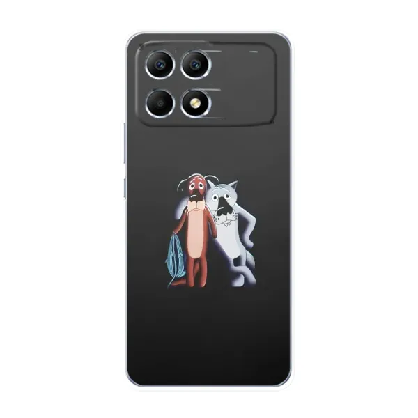 Чехол с принтом «Шо опять» для Xiaomi POCO F6 Чехол с принтом «Шо опять» для Xiaomi POCO F6