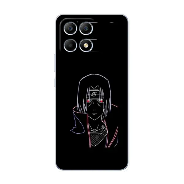 Чехол с принтом «силуэт Итачи» для Xiaomi POCO F6 Чехол с принтом «силуэт Итачи» для Xiaomi POCO F6