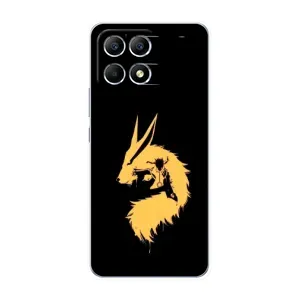 Чохол з принтом «силует Курама Наруто» для Xiaomi POCO F6