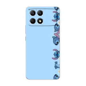 Чохол з принтом Стіч на Xiaomi POCO F6 (Стіч фон)