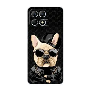 Чехол с принтом «Стильная собака» для Xiaomi POCO F6