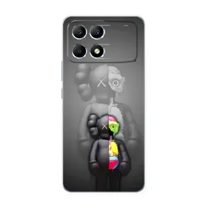 Чохол з принтом «Тіло Bearbrick» для Xiaomi POCO F6