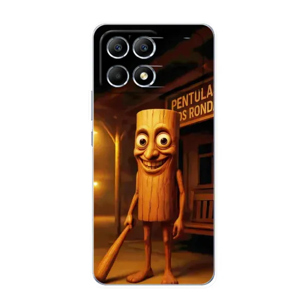 Чохол з принтом «Тунг тунг сахур» для Xiaomi POCO F6 Чохол з принтом «Тунг тунг сахур» для Xiaomi POCO F6