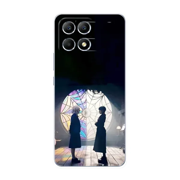 Чехол с принтом «Уэнздей и Инид» для Xiaomi POCO F6