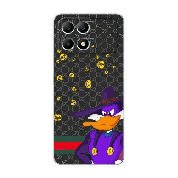 Чехол с принтом «Утка Гуччи» для Xiaomi POCO F6 Чехол с принтом «Утка Гуччи» для Xiaomi POCO F6
