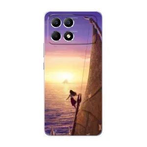 Чехол с мультфильмом Моана Xiaomi POCO F6 (Закат Ваяна)