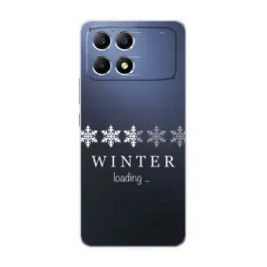 Зимні Чохли для Поко Ф6 - прозорий фон (Winter loading)