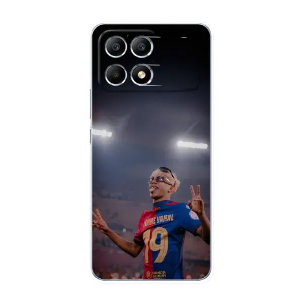 Чохол з принтом «Ямаль на стадіоні» для Xiaomi POCO F6