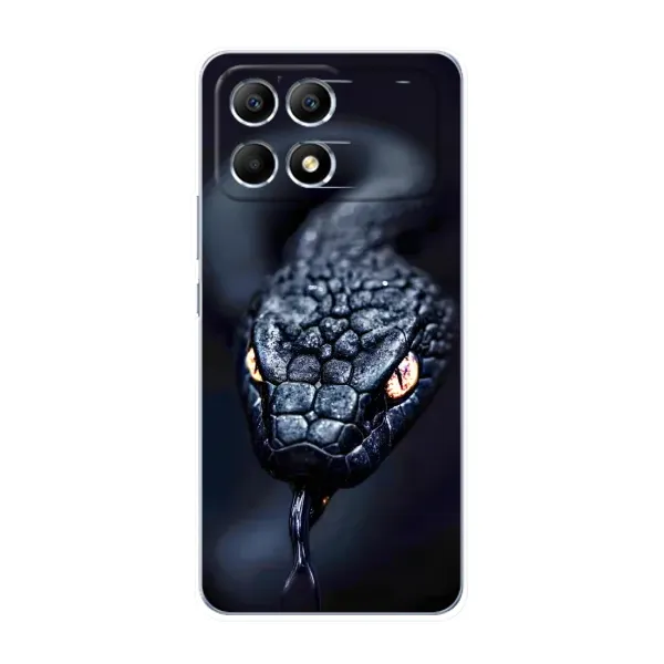 Чохол з принтом «Чорна змія» для Xiaomi POCO F6