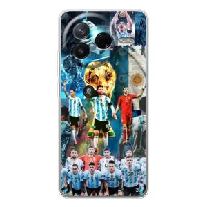 Чохли Мессі для Xiaomi POCO F7 Pro (AlphaPrint) (Аргентина Мессі)