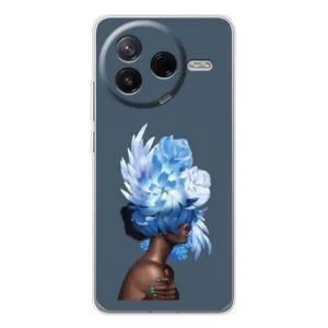 Чехлы (ART) Цветы на Xiaomi POCO F7 Pro (VPrint) (Цветы на голове)