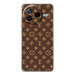 Чехлы Луи Витон для Xiaomi POCO F7 Pro (AlphaPrint - LOUIS VUITTON) (фон LOUIS VUITTON)