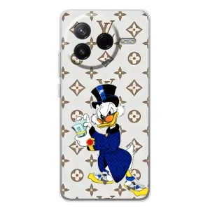 Чехлы для Xiaomi POCO F7 Pro - Скрудж МакДак Louis Vuitton (PREMIUMPrint) (Макдак на стиле)