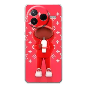 Крутые Чехлы Луи Виттон для Xiaomi POCO F7 Pro (AlphaPrint) (Модный стиль)