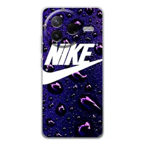 Чехол для Xiaomi POCO F7 Pro - с принтом Найк (AlphaPrint) (Найк принт)