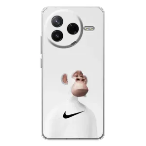 Чехлы с Обезьянами NFT для Xiaomi POCO F7 Pro (AlphaPrint) (обезьяна NFT Nike)