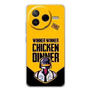Чехол PUBG для Поко Ф7 Про (AlphaPrint) (Pubg шлем)