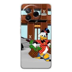 Чехлы для Xiaomi POCO F7 Pro - Скрудж МакДак Louis Vuitton (PREMIUMPrint) (Скрудж ЛВ)
