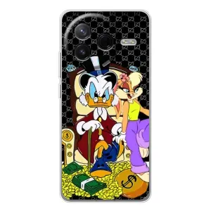 Чехлы для Xiaomi POCO F7 Pro - Скрудж МакДак Louis Vuitton (PREMIUMPrint) (Стильная Утка)