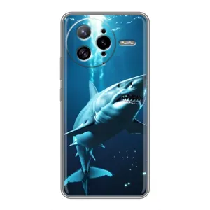 Чохол з картинкою 'Хижаки' для Xiaomi POCO F7 Ultra (Акула під водою)