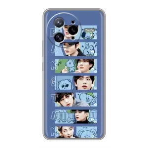 Чохли BTS для Xiaomi POCO F7 Ultra (AlphaPrint) (Bangtan)