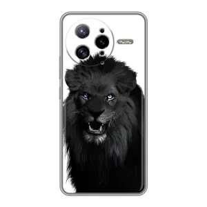 Чохли з картинкою животних Xiaomi POCO F7 Ultra (Чорний ЛЕВ)
