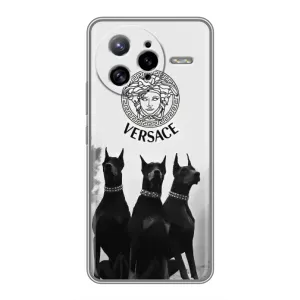 Чохли VERSACE для Поко Ф7 Ультра (PREMIUMPrint) (Доберман Версаче)