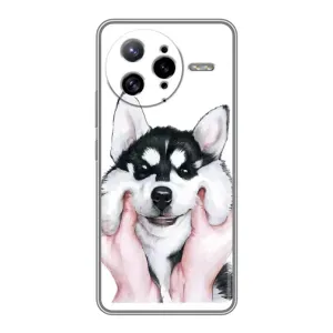 Чохли з собаками для Xiaomi POCO F7 Ultra (VPrint) (Радісний Хаскі)