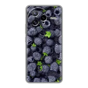Чохли з фруктами для Xiaomi POCO F7 Ultra (VPrint) (Ожина)