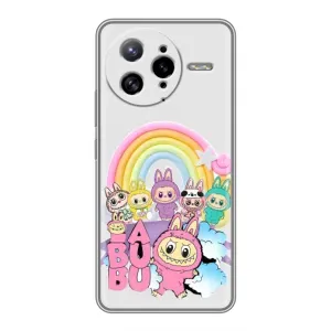 Чохол з Лабубу на Xiaomi POCO F7 Ultra (Фон Лабубу)