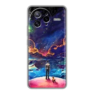 Космічні Чохли для Поко Ф7 Ультра (VPrint) (Вид Галактики)