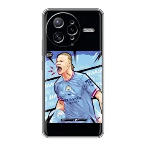 Чехлы с футболистом Ерлинг Холанд для Xiaomi POCO F7 Ultra (AlphaPrint) (гол Эрлинг Холланд)