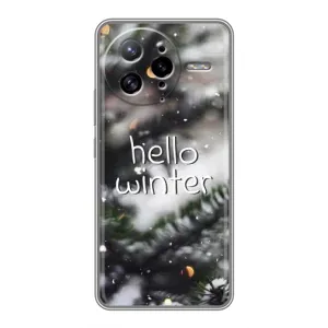 Новорічні, Святкові Чохли для Xiaomi POCO F7 Ultra - 2024 год (Hello winter)