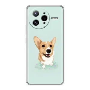 Чохли з собаками для Xiaomi POCO F7 Ultra (VPrint) (Коргі)