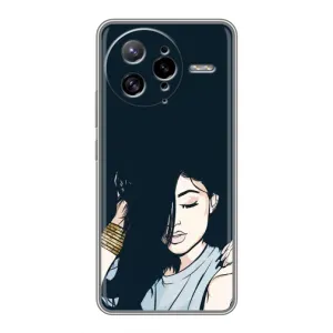 Чохол з друком для Xiaomi POCO F7 Ultra - (Мода) (AlphaPrint) (Гарна дівчина)