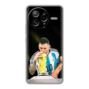 Чохли для Xiaomi POCO F7 Ultra (Leo чемпіон) (AlphaPrint) (Кубок Мессі)