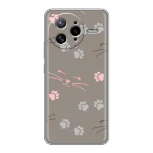Чохол з малюнком кіт на Xiaomi POCO F7 Ultra (Лапи і вуса)