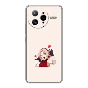 Чохли Персонажі Аніме Наруто для Xiaomi POCO F7 Ultra (AlphaPrint) (Лайк Сакура)
