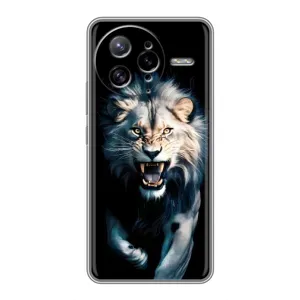 Чохол з картинкою 'Хижаки' для Xiaomi POCO F7 Ultra (Лев у темряві)