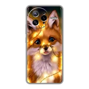 Чохли з картинкою Лисичка для Xiaomi POCO F7 Ultra (VPrint) (Лисичка в гірляндах)