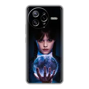 Чехол с дизайном Венздей 2 на Xiaomi POCO F7 Ultra (Магическая сфера Уэнздей)