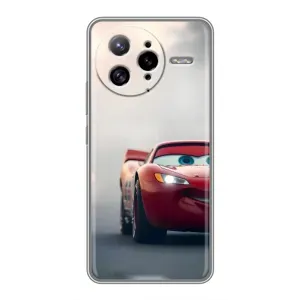 Силиконовый чехол Маквин для Xiaomi POCO F7 Ultra (Скоростной Маквин)